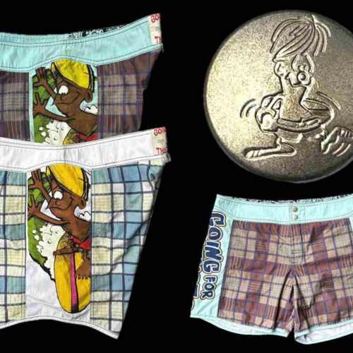 Going for the Gusto Rick Griffin Murphy Board Shorts