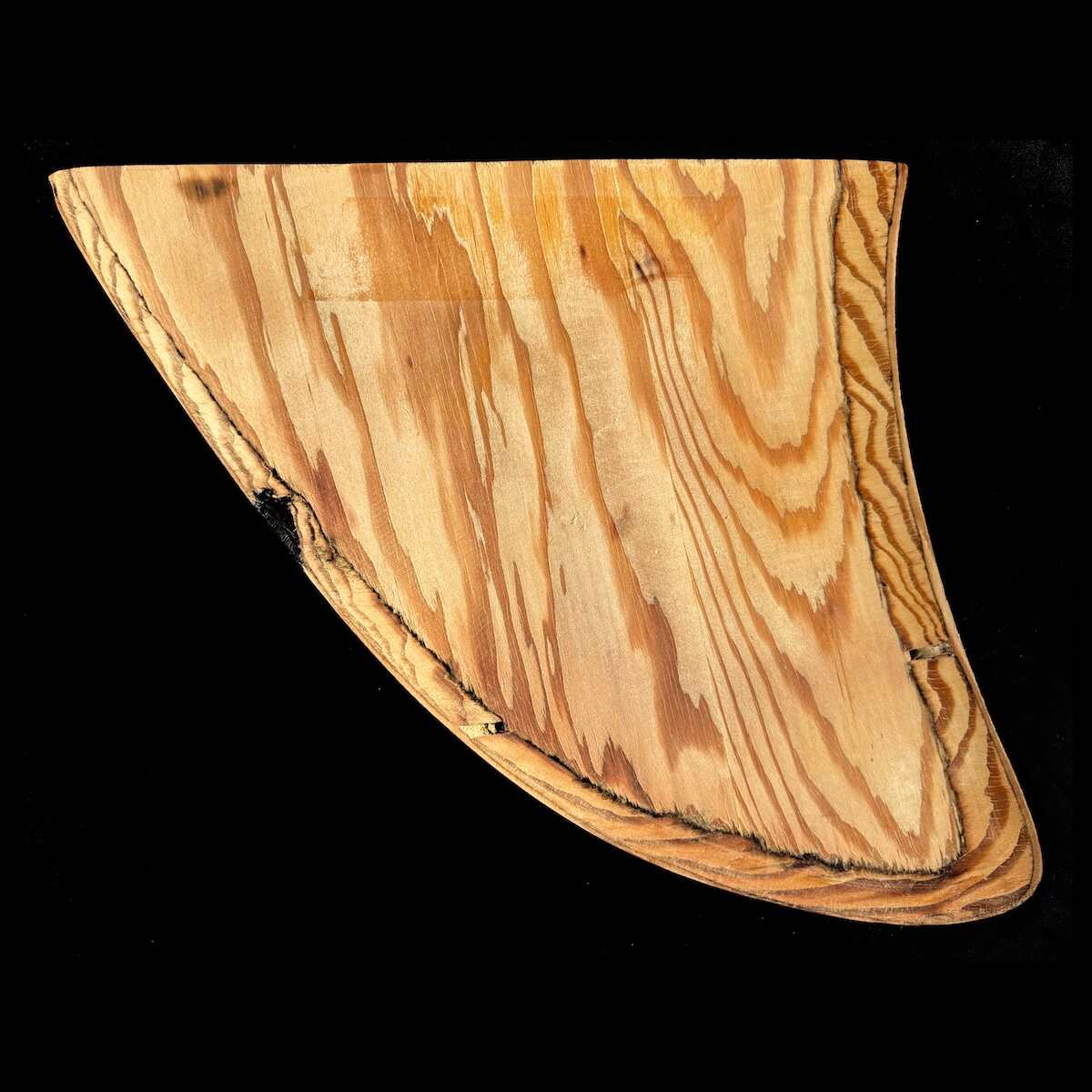 Vintage Surfboard Fins Balsa
