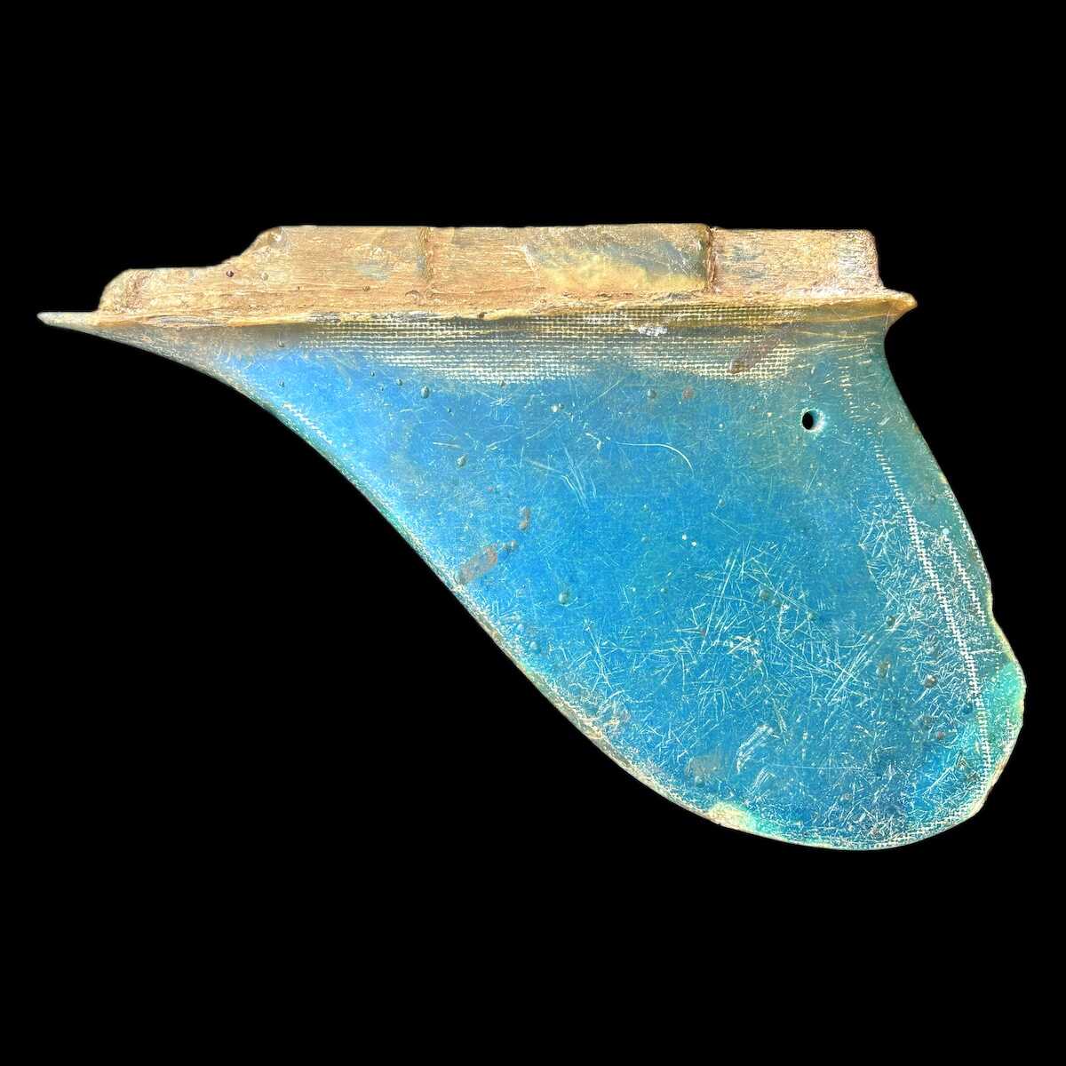 Vintage Surfboard Fins - Wardy Blue Fin