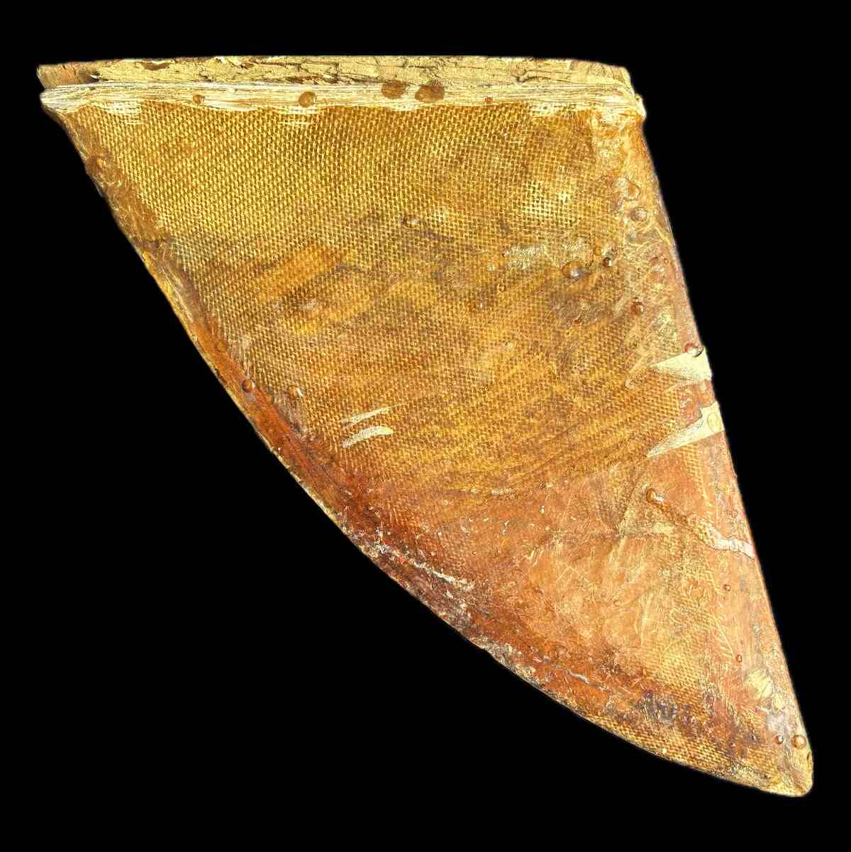 Vintage Surfboard Fins 1950s wood