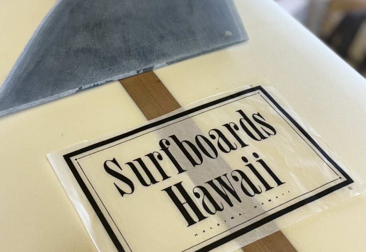 Butch Van Artsdalen Pipeline Surfboard Dick Brewer Surfboards Hawaii