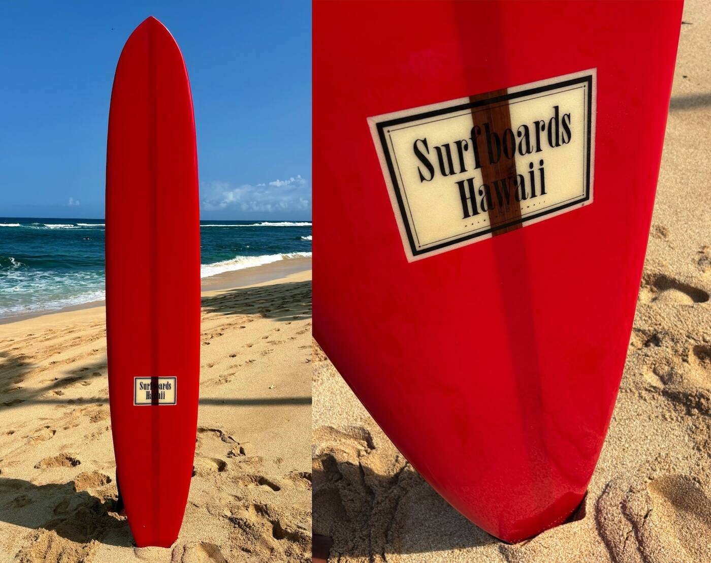 Butch Van Artsdalen Pipeline Surfboard Red Surfboard Dick Brewer Surfboards Hawaii