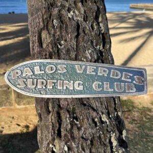 Palos Verdes Surfing Club Car Club Plaque for Sale