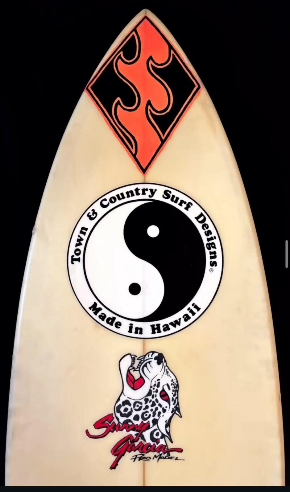 Sunny Garcia Personal T&C Surfboard - Image 3