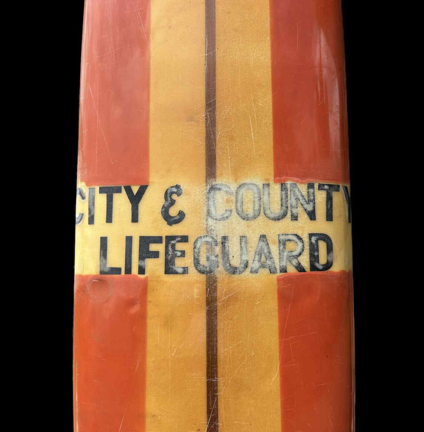 George Downing Vintage Lifeguard Surfboard for Sale